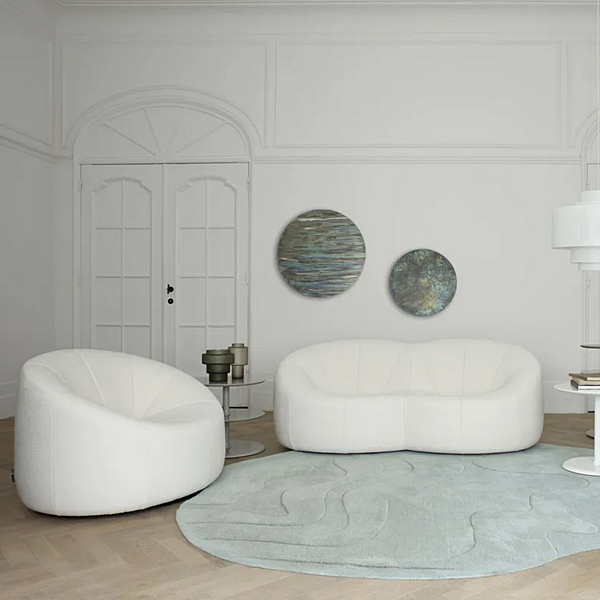 Round MDF Coffee Table LIGNE ROSET Elysee 0A5RDY20 factory LIGNE ROSET from Italy. Foto №6