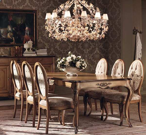 Composition  FRANCESCO PASI  "GRAN GUARDIA" dining room  2005 factory FRANCESCO PASI from Italy. Foto №2