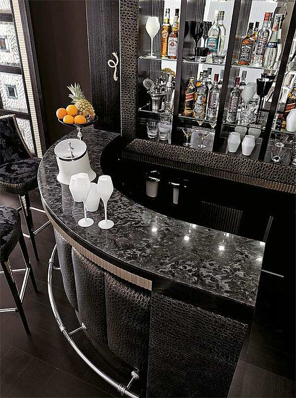Composition  FLORENCE COLLECTIONS living room with bar ATLANTIQUE VOL. 03 factory FLORENCE COLLECTIONS from Italy. Foto №2
