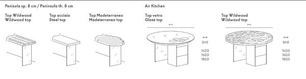 Wall Mounted Kitchen Metal and Glass Linear LAGO 36E8 factory LAGO from Italy. Foto №6