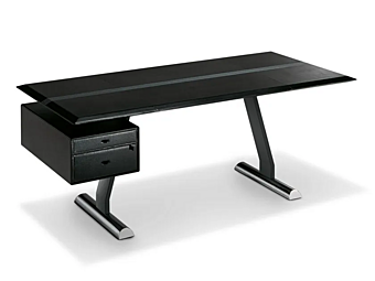 Wooden executive desk with drawers I 4 Mariani Dolmen