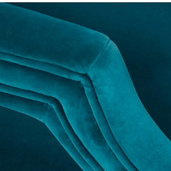 Velvet armchair with armrests BRABBU Cayo factory BRABBU from Italy. Foto №8