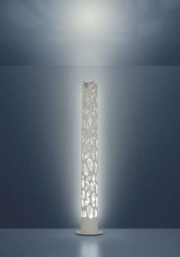 LED Floor Lamp in Chrome Plated Steel by Artemide New Nature 1157W10APP factory Artemide from Italy. Foto №4