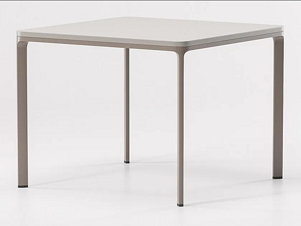 Square Stone Garden Table KETTAL Park Life factory KETTAL from Italy. Foto №2