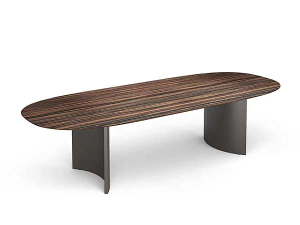 Oval wooden meeting table Siena I 4 Mariani factory i 4 Mariani from Italy. Foto №2