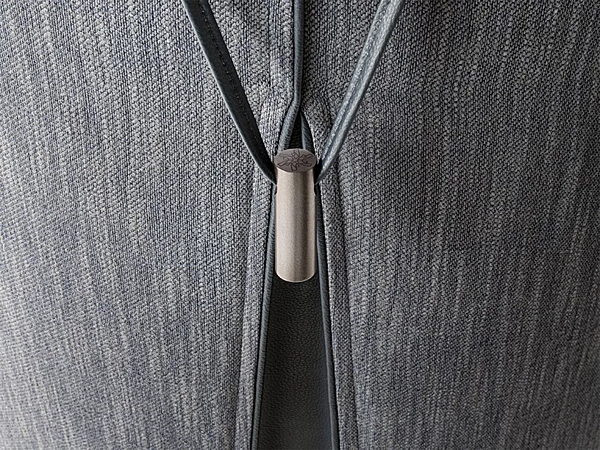 Fabric armchair with removable cover GIORGETTI Tie XL 74400, 74405 factory GIORGETTI from Italy. Foto №7