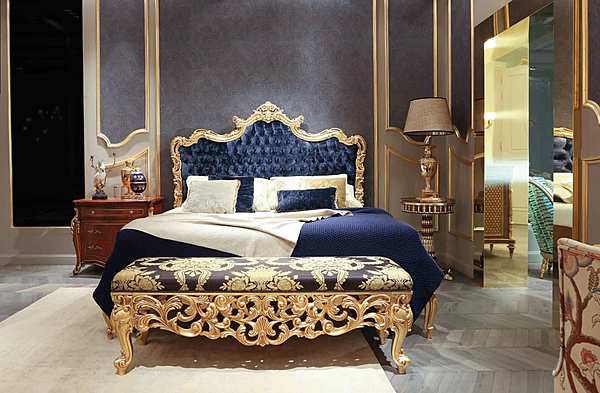 Bed ANGELO CAPPELLINI TIMELESS Allegri 30152/TG19 - TG21 factory ANGELO CAPPELLINI from Italy. Foto №3