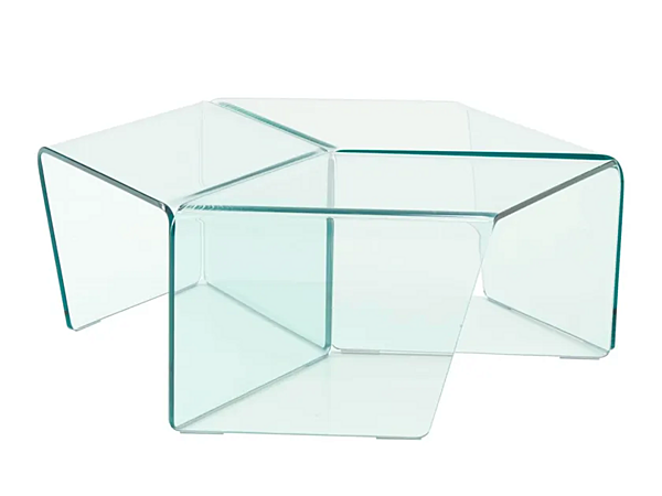 Low glass coffee table Ligne Roset Rosis 19960008 factory LIGNE ROSET from Italy. Foto №1