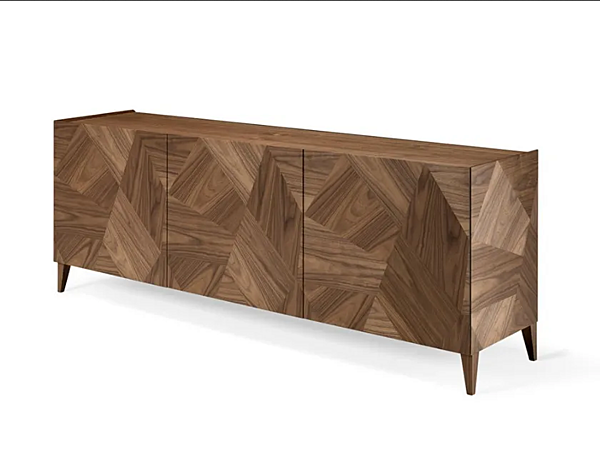 Walnut sideboard ARTE BROTTO Frammenti L411N L411N factory Arte Brotto from Italy. Foto №1