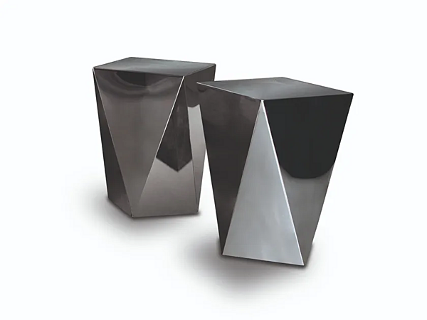 Square Steel Side Table VIBIEFFE 9500 063 9500063 factory VIBIEFFE from Italy. Foto №1