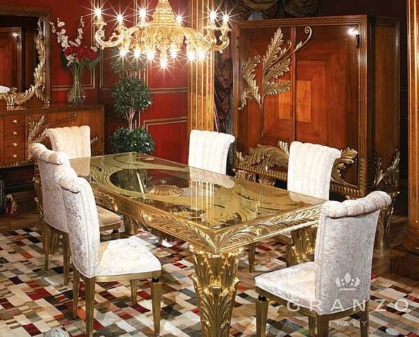 Composition  ASNAGHI INTERIORS dining room MIRO factory ASNAGHI INTERIORS from Italy. Foto №3