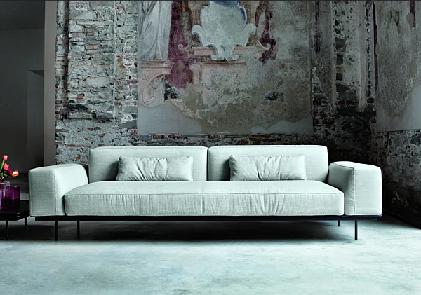 Sectional recliner sofa fabric or leather VIBIEFFE 535 Sit Up factory VIBIEFFE from Italy. Foto №9