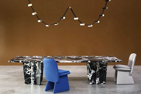 Pendant lamp wave in glass BAXTER factory BAXTER from Italy. Foto №3