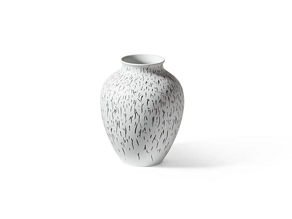 Round Porcelain Vase CASSINA Post Scriptum factory CASSINA from Italy. Foto №1