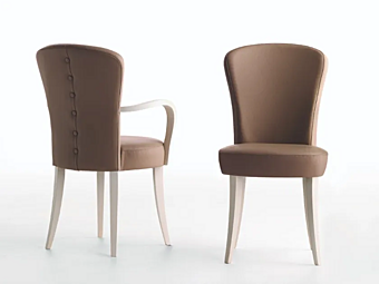 Leather armchair Olivia Martini Interiors factory MARTINI INTERIORS from Italy