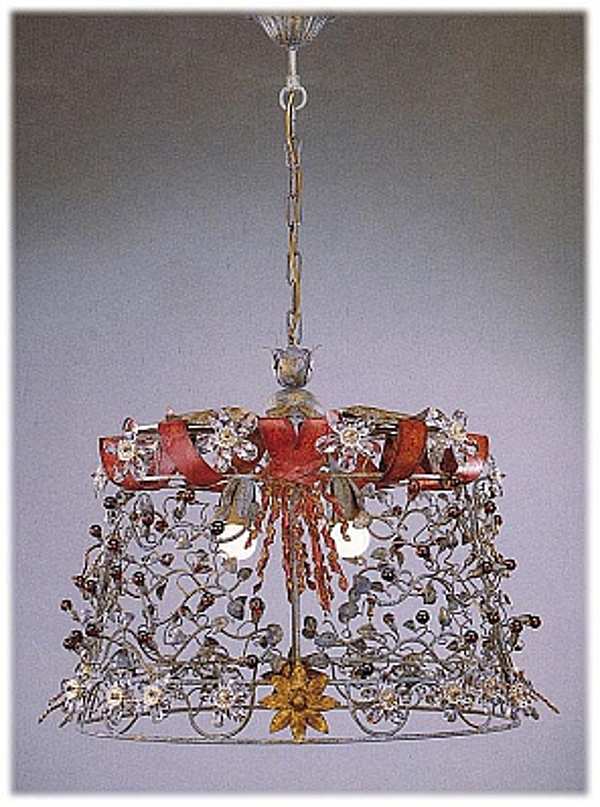 Chandelier MECHINI L104/8 factory MECHINI from Italy. Foto №1
