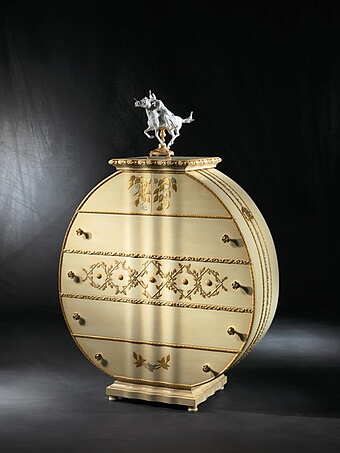 Wooden vanity chest of drawers CARPANELLI factory CARPANELLI from Italy