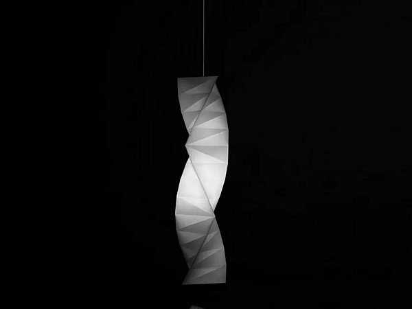 Pendant Lamp from Recycled Material Artemide Tatsuno Otoshigo 1696010A factory Artemide from Italy. Foto №1