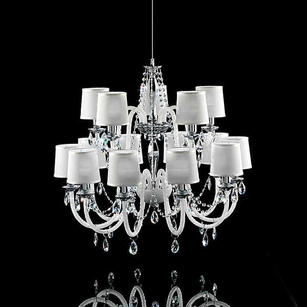 Chandelier ITALAMP 445/10+5 factory ITALAMP from Italy. Foto №1