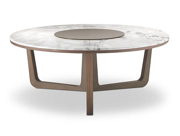 Round marble dining table with lazy susan i 4 Mariani Ascot factory i 4 Mariani from Italy. Foto №5