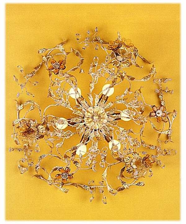 Chandelier MECHINI P360/6 factory MECHINI from Italy. Foto №1