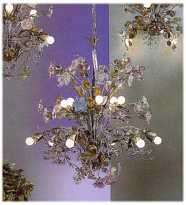 Chandelier MECHINI L215/12 factory MECHINI from Italy. Foto №1