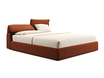 Upholstered fabric bed with soft headboard Liu Jo Living Collection Gavi Twist Upholstered fabric bed with soft headboard Liu Jo Living Collection Gavi Twist factory Liu Jo Living Collection from Italy