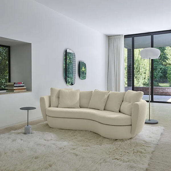 Curved 3 Seater Fabric Sofa Ipanema Ligne Roset 18020705 factory LIGNE ROSET from Italy. Foto №4