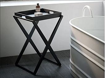 Wooden Coffee Table with Tray AGAPE X Collection factory Agape from Italy