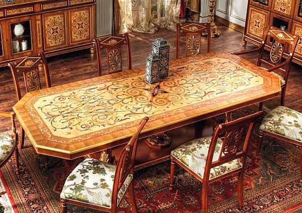 Table ASNAGHI INTERIORS GD7401 factory ASNAGHI INTERIORS from Italy. Foto №1