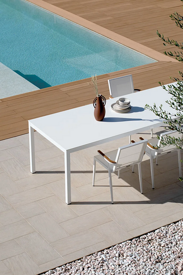 Rectangular Aluminium Garden Table Flair Atmosphera factory ATMOSPHERA from Italy. Foto №13