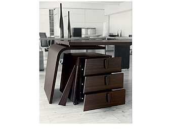 Bedside table DELLA ROVERE D270219 factory DELLA ROVERE from Italy