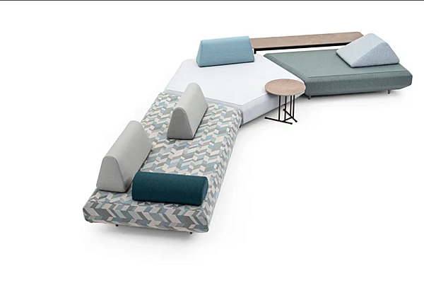 Modular Fabric Sofa with Soft Back VARASCHIN Bento 239 factory VARASCHIN from Italy. Foto №5