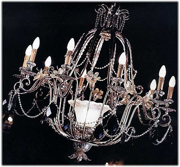 Chandelier JUMBO CHA-1298/10+1 factory JUMBO from Italy. Foto №1