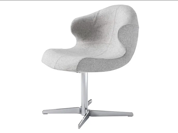 Fabric chair with 4 spoke base Alster LIGNE ROSET 10260100-10260120 factory LIGNE ROSET from Italy. Foto №2