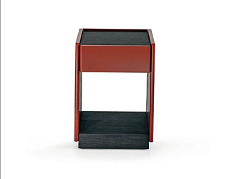 Wooden bedside table with drawers Molteni & C 5050 Wooden bedside table with drawers Molteni & C 5050 factory Molteni & C.(+VITRA) from Italy