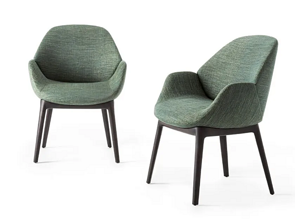 Fabric easy chair Calathea GIORGETTI factory GIORGETTI from Italy. Foto №1