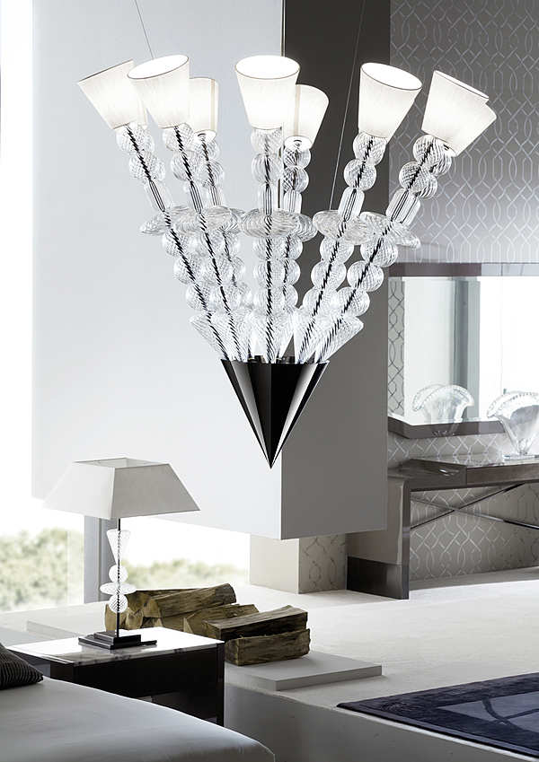 Chandelier GIORGIO COLLECTION Round "Vision" factory GIORGIO COLLECTION from Italy. Foto №3