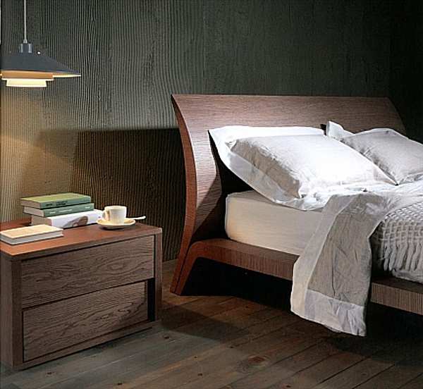 Bedside table OLIVIERI Edward CM290 factory OLIVIERI from Italy. Foto №1