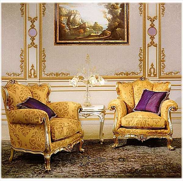 Armchair CARLO ASNAGHI STYLE 10201 factory CARLO ASNAGHI STYLE from Italy. Foto №1