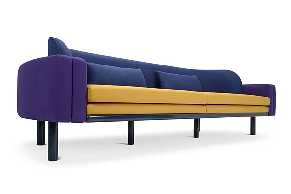 Three-seater fabric sofa Mercury Adrenalina IMB1054261 factory ADRENALINA from Italy. Foto №6