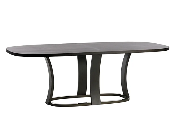 Extending oval table in wood Potocco Grace 834 TO1 834/TO1 factory POTOCCO from Italy. Foto №1