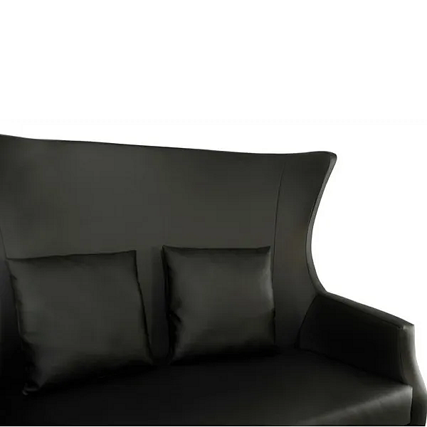 Two-Seater Leather Sofa Dukono BRABBU factory BRABBU from Italy. Foto №6