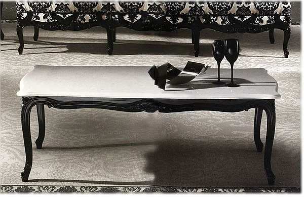 Coffee table ANGELO CAPPELLINI SITTINGROOMS Balzac 1663/13 factory ANGELO CAPPELLINI from Italy. Foto №2