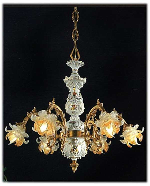Chandelier FBAI 3033/6 factory FBAI from Italy. Foto №1