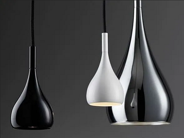 Metal pendant lamp Fabbian Bijou factory Fabbian from Italy. Foto №1