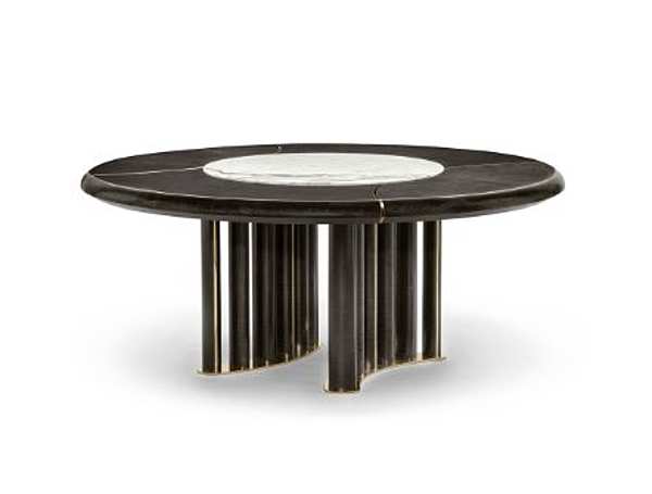 Table ANGELO CAPPELLINI Opera OLIVER round 46017  factory ANGELO CAPPELLINI from Italy. Foto №1