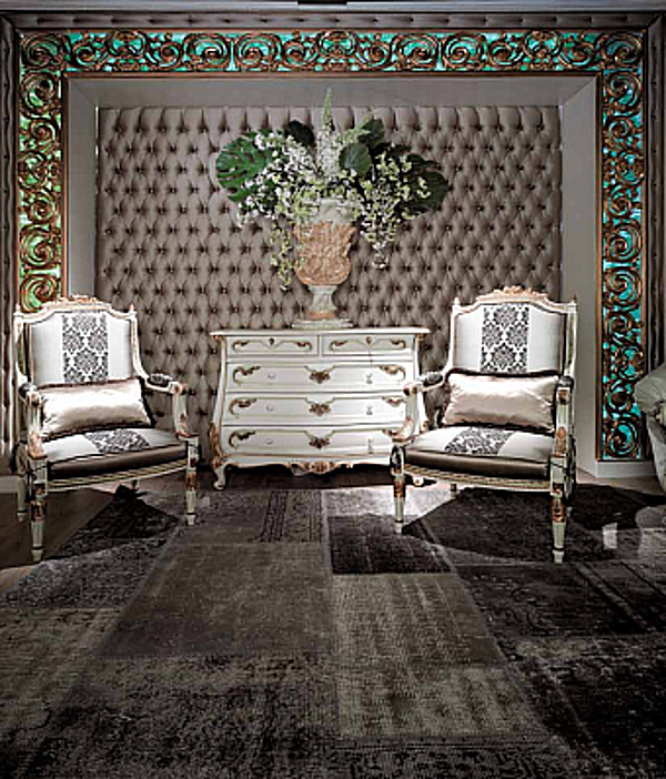 Armchair ASNAGHI INTERIORS L12401 factory ASNAGHI INTERIORS from Italy. Foto №1