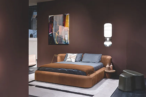 Pendant lamp Haiku BAXTER metal with glass shade factory BAXTER from Italy. Foto №9