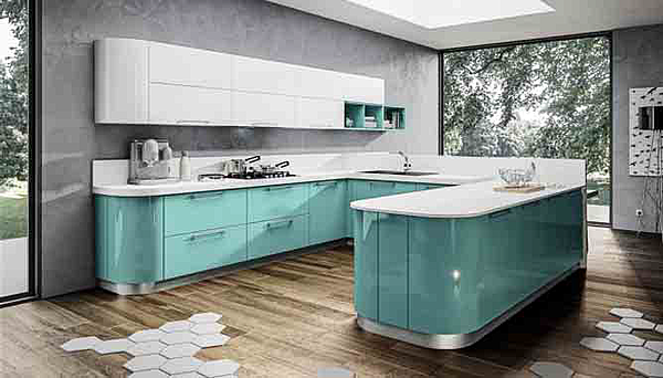 Kitchen HOME CUCINE lucenta_03 factory HOME CUCINE from Italy. Foto №5
